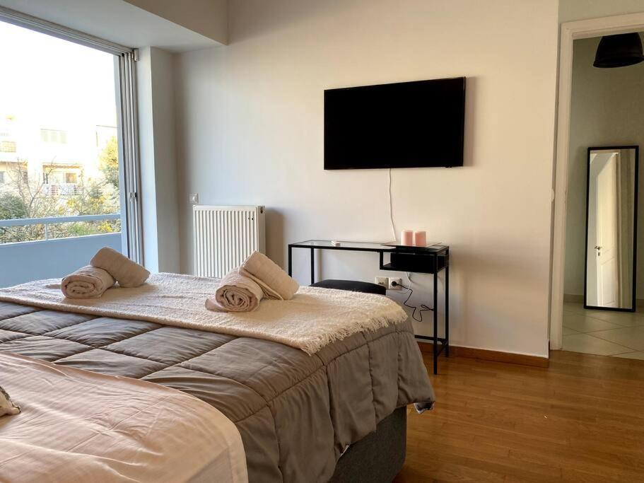 Spacious And Sunkissed 3Br & 2 Bathrooms Apartment Athens Ngoại thất bức ảnh